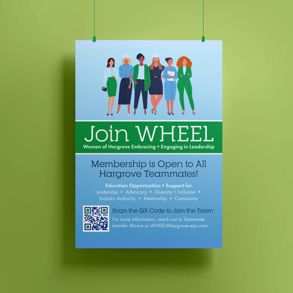WHEEL internal organization poster for Hargrove